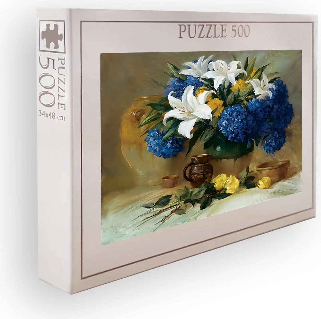 Puzzle 500 copë, Evila Originals, shumëngjyrësh, PZL_025_500