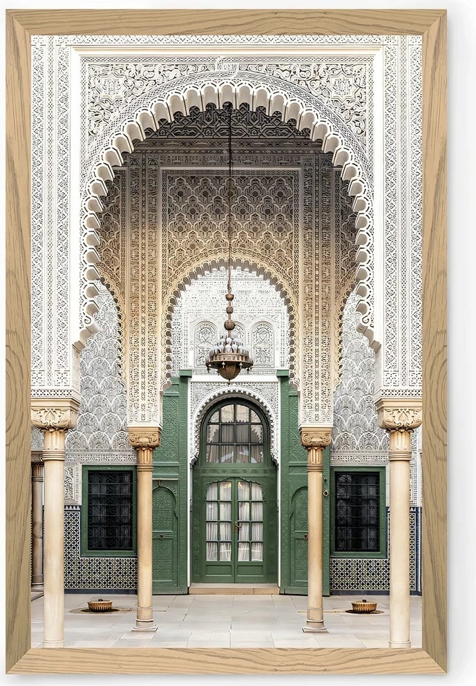 Pikturë dekorative murale Wallity, Tekhammdf38, shumëngjyrëshe, 33x48cm