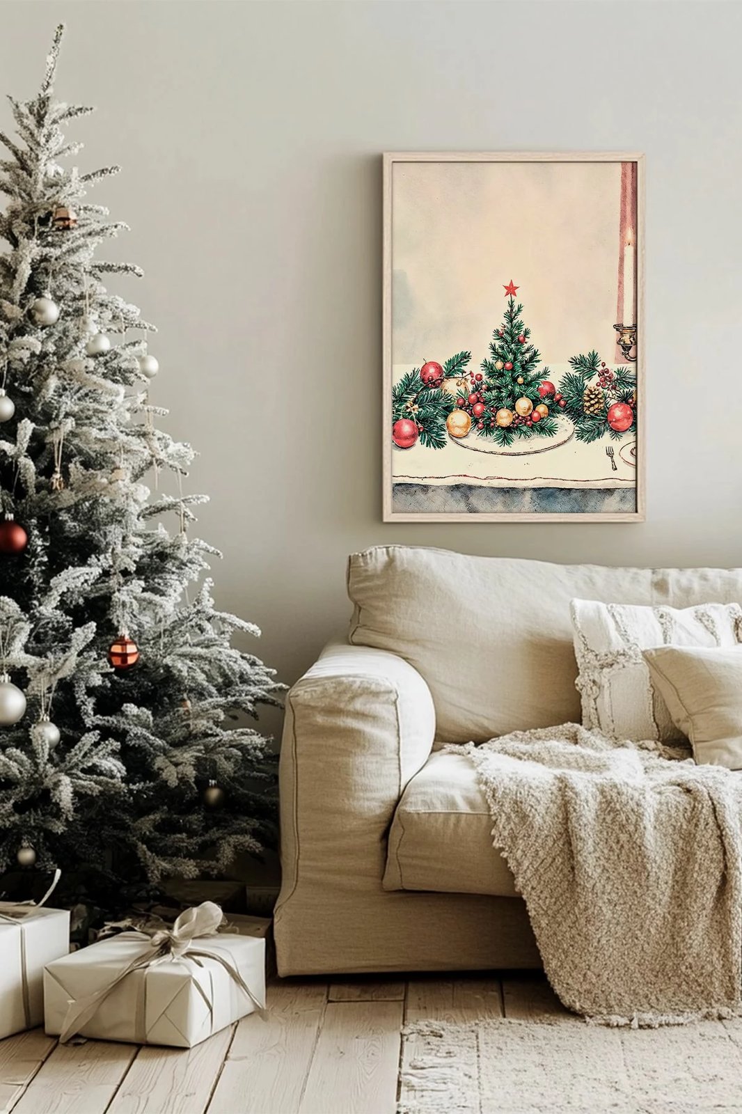 Pikturë dekorative me kornizë, Wallity, Nwyearsngmdl13