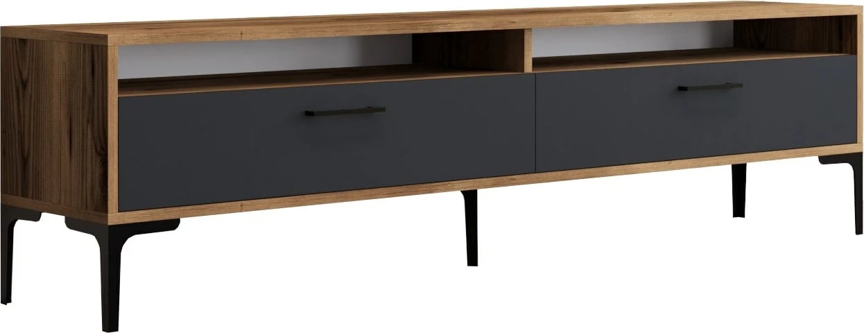 Komodë TV Skye Decor, Istanbul 2, ngjyrë arrë dhe antracit