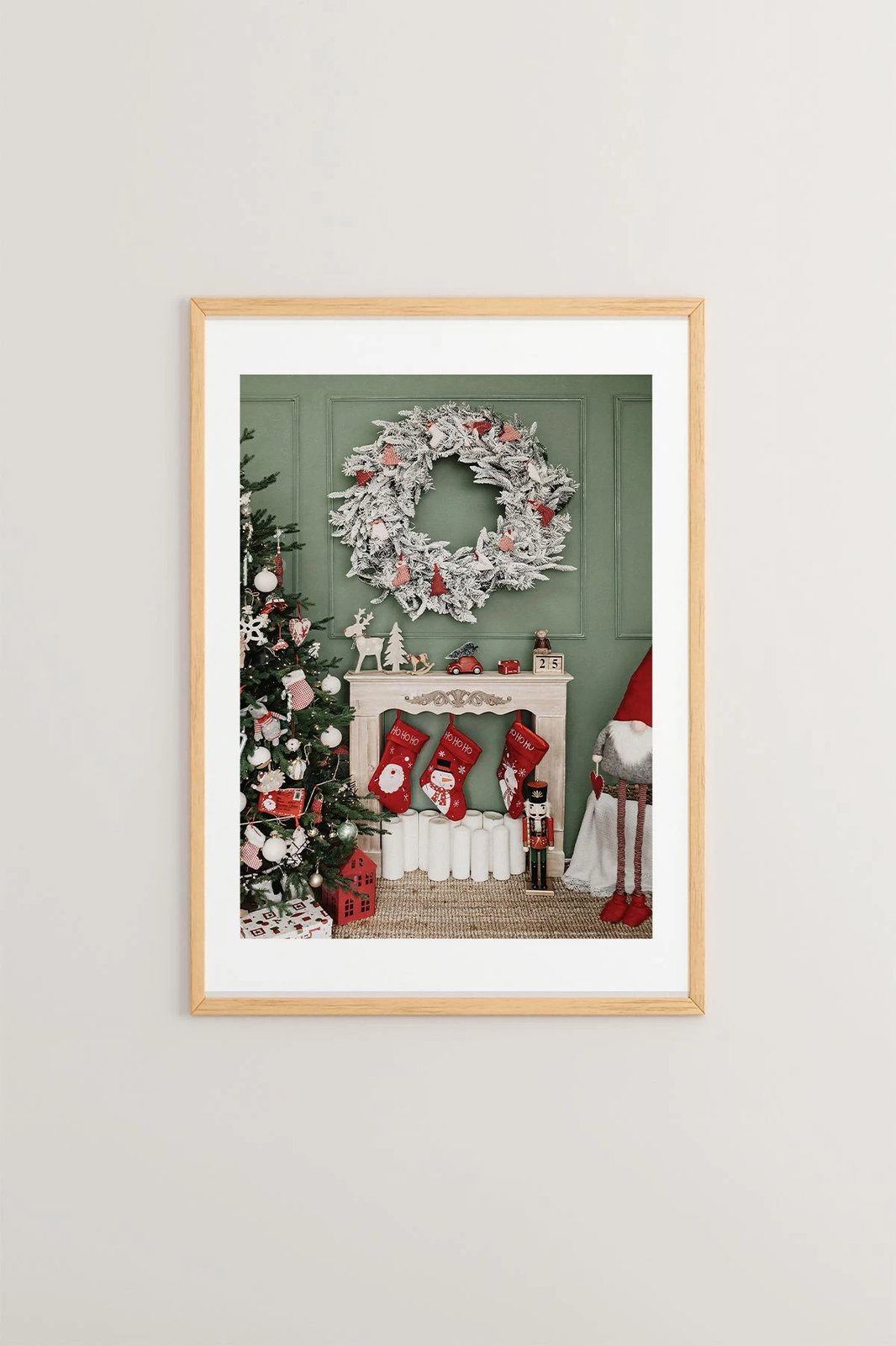 Pikturë dekorative me kornizë, shumëngjyrëshe, Wallity, Nwyearsngmdl52