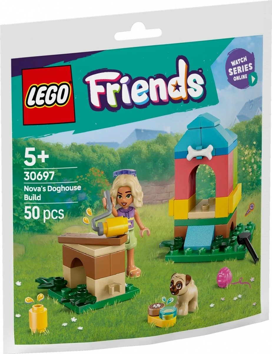Set ndërtimi LEGO Friends 30697 Dog House Novy, 50 pjesë