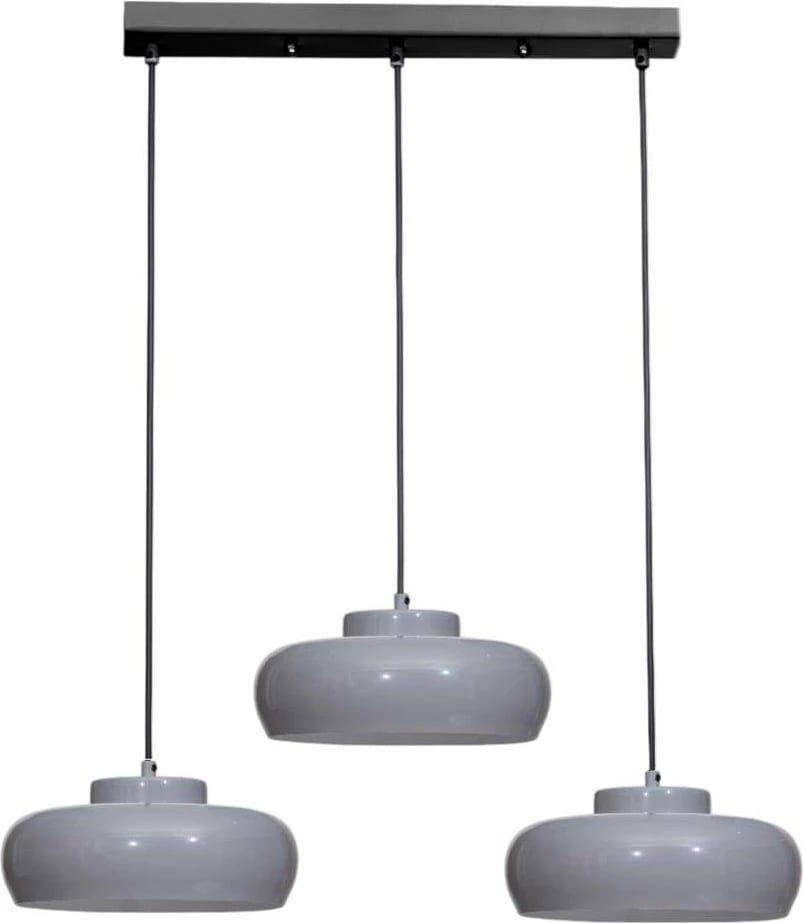 Llambë tavani Opviq, gri e zezë, 9028-5