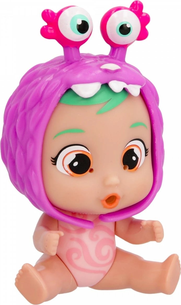 Kukull Cry Babies Stars Jumpy Monsters Bubu, Tm Toys, plastikë, për vajza, pa bateri, vjollcë Kukull Cry Babies Stars Jumpy Monsters Bubu, Tm Toys, plastikë, për vajza, pa bateri, vjollcë