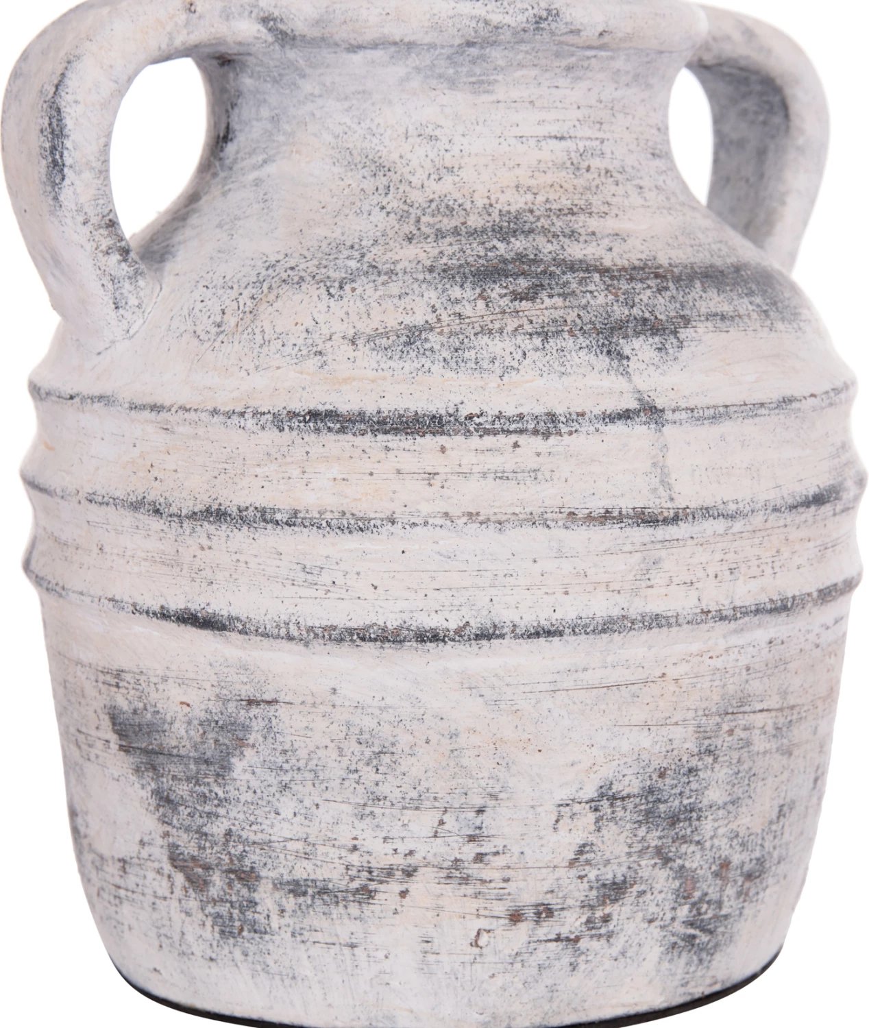 Vazo dekorative tavoline VERMO, terrakotë, ngjyrë gri e çelët, FH4398, 21x22cm Vazo dekorative tavoline VERMO, terrakotë, ngjyrë gri e çelët, FH4398, 21x22cm