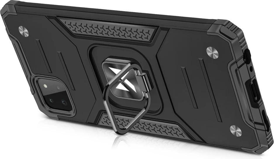 Mbështjellës Wozinsky Ring Armor me këmbëz, për Samsung Galaxy A22 4G, Kuq