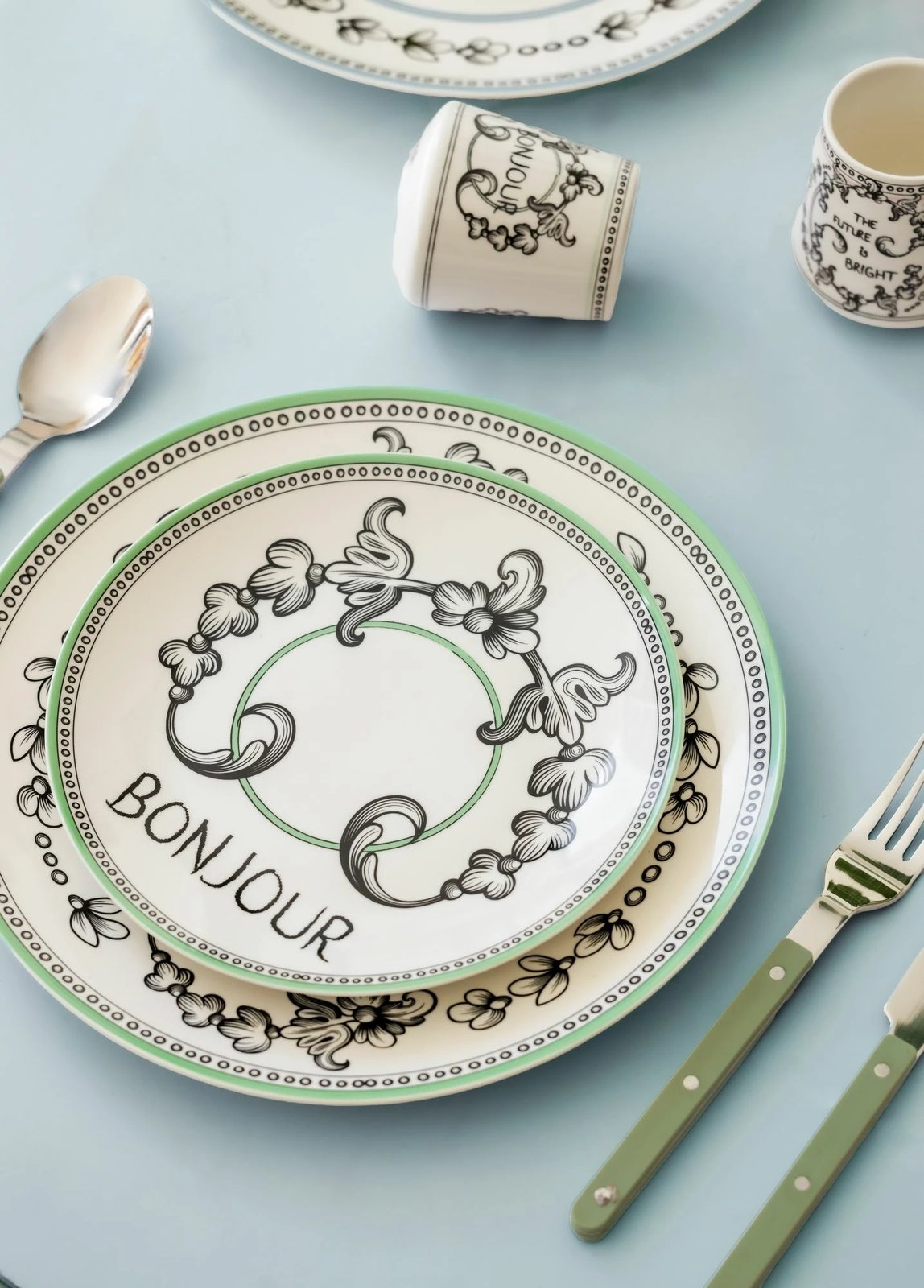 Set pjatash për ëmbëlsira (6 copë), Hermia, DNR0055