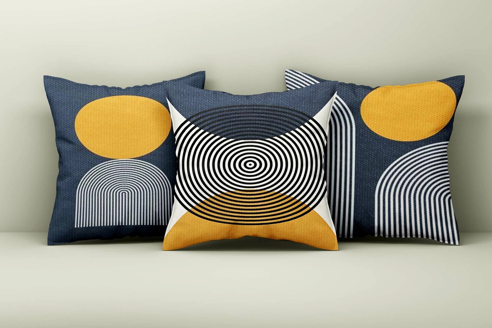 Set mbulesash jastëkësh (3 copë), dizajn Aberto, Asr_plw25 - 41