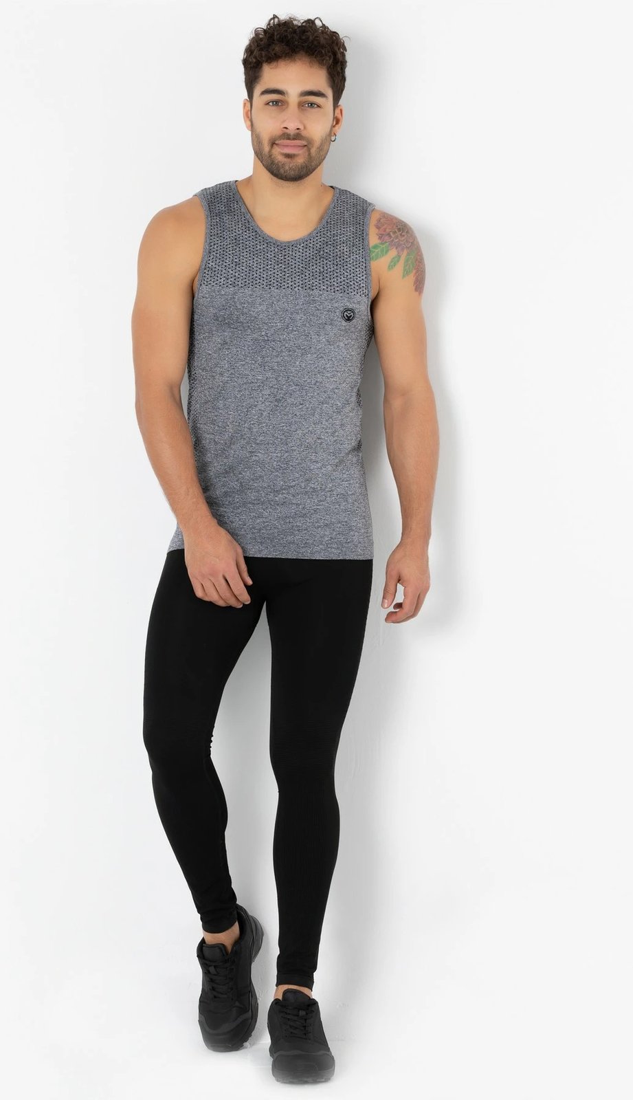 Maicë sportive për meshkuj, Jumeon, 002-000433001, e zezë