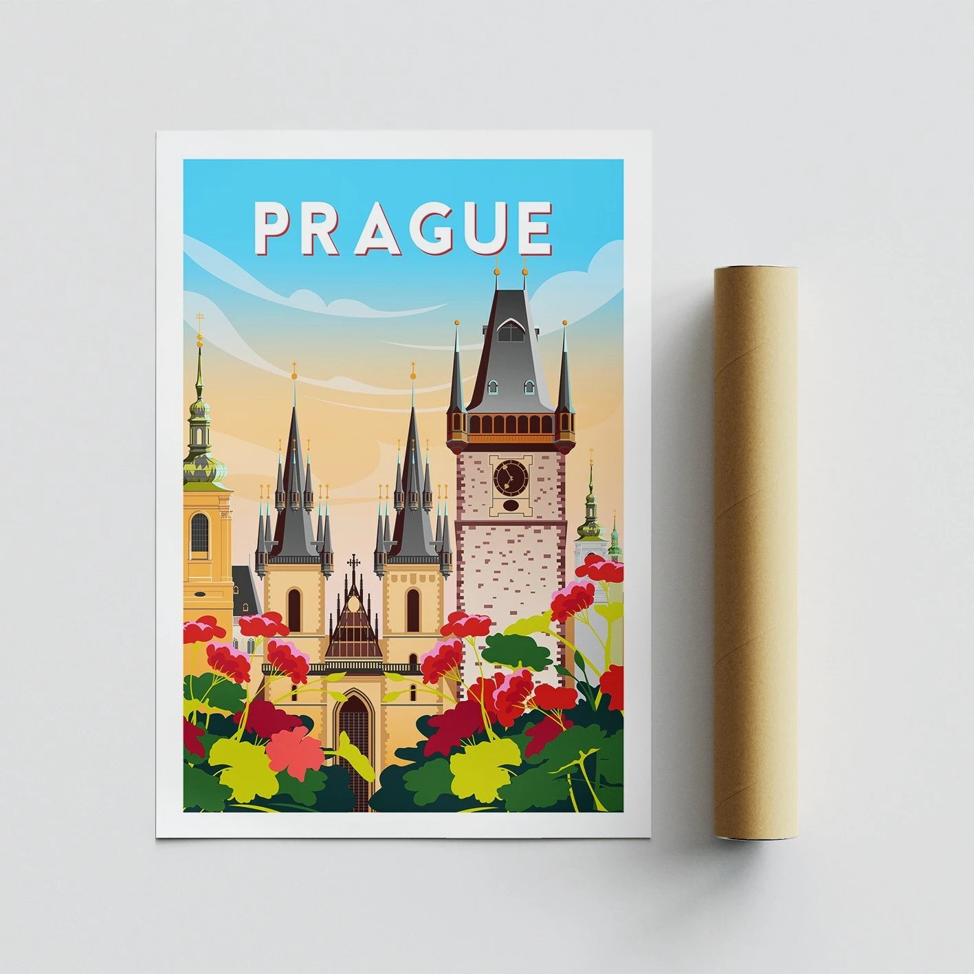 Poster A3, Wallity, Pragë - 2009