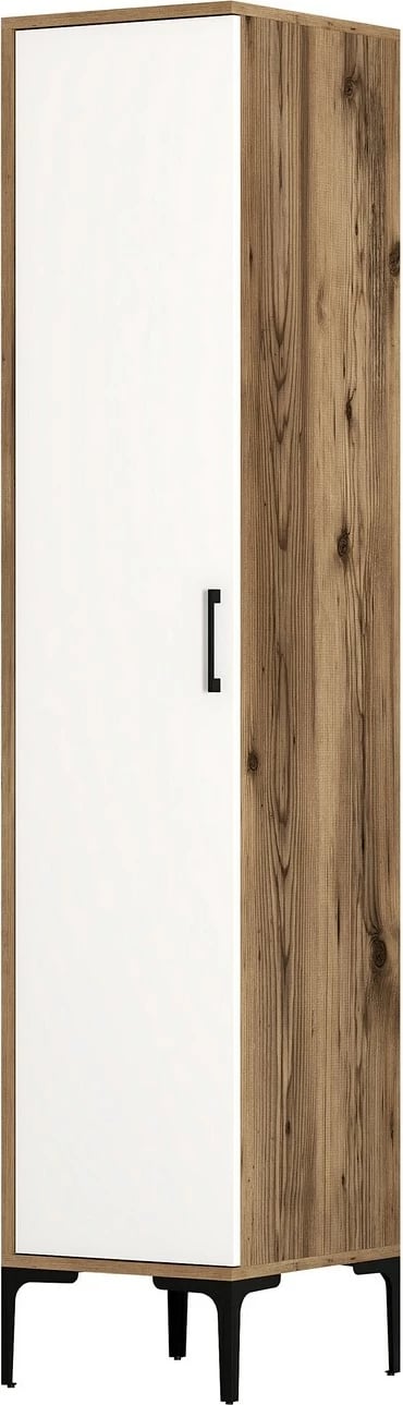 Dollap Hanah Home, Kumsal S, ngjyrë arre dhe e bardhë