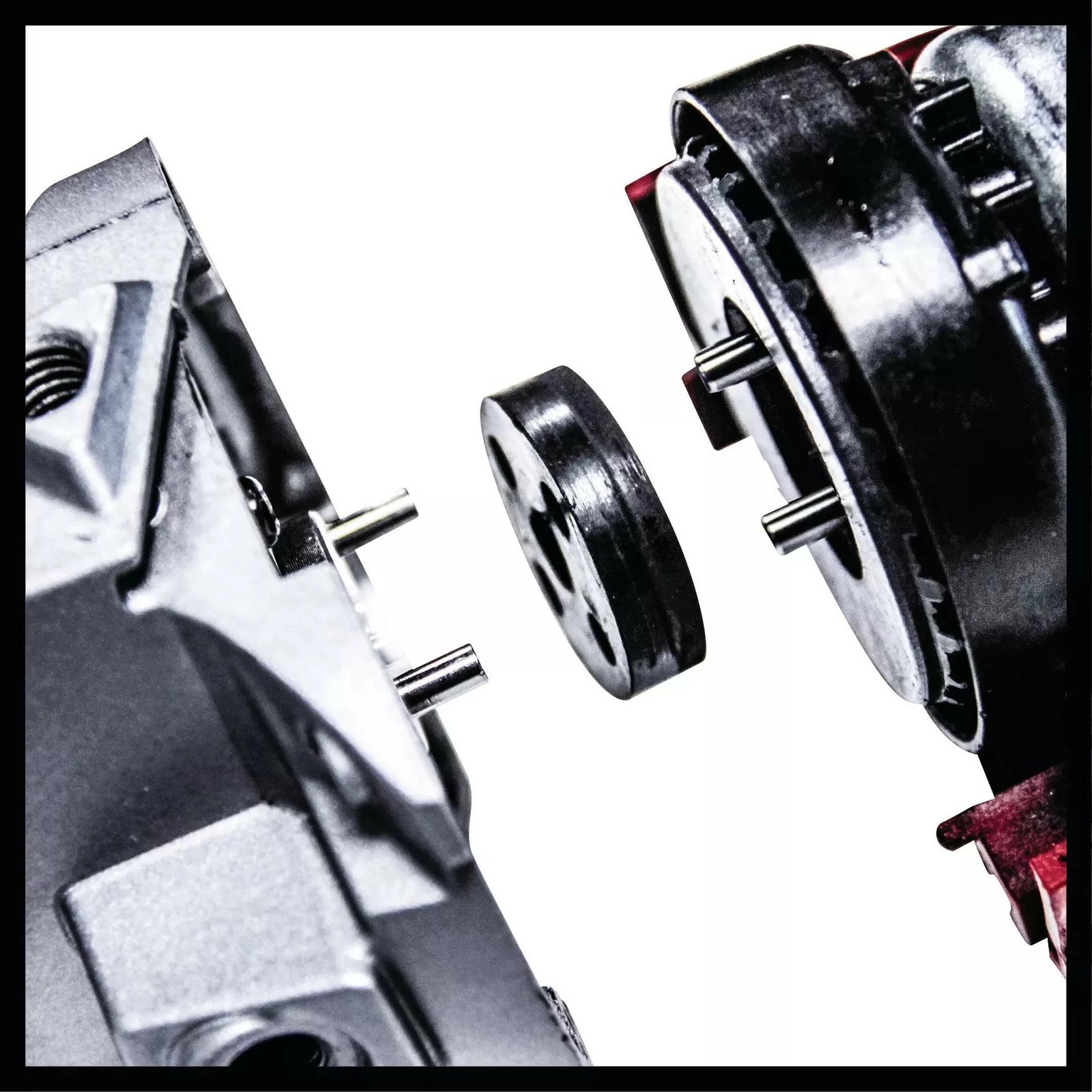 Brushe këndore Einhell TE-AG 18/115 Li, 18V, 2.5Ah, 8500 RPM, pa kabllo, zi/kuqe/argjend