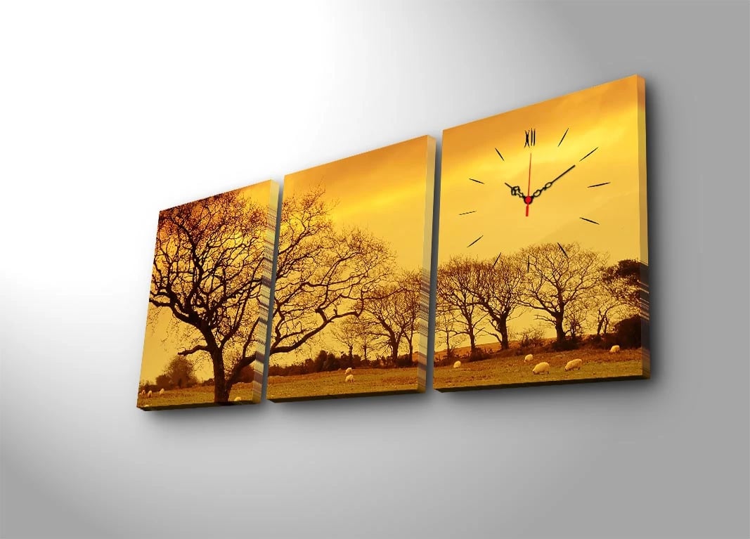 Orë muri dekorative në kanavacë (3 pjesë), Wallity, 3P3040CSMOR-7