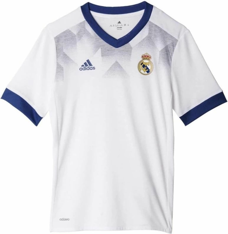 Fanellë futbolli për fëmijë adidas Real Madrid, e bardhë