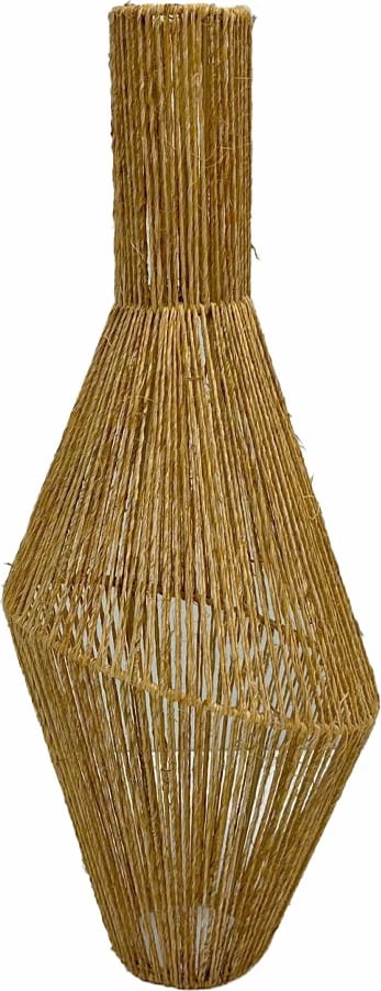Vazo e lartë NEST, jute natyrale, 25x25x59cm