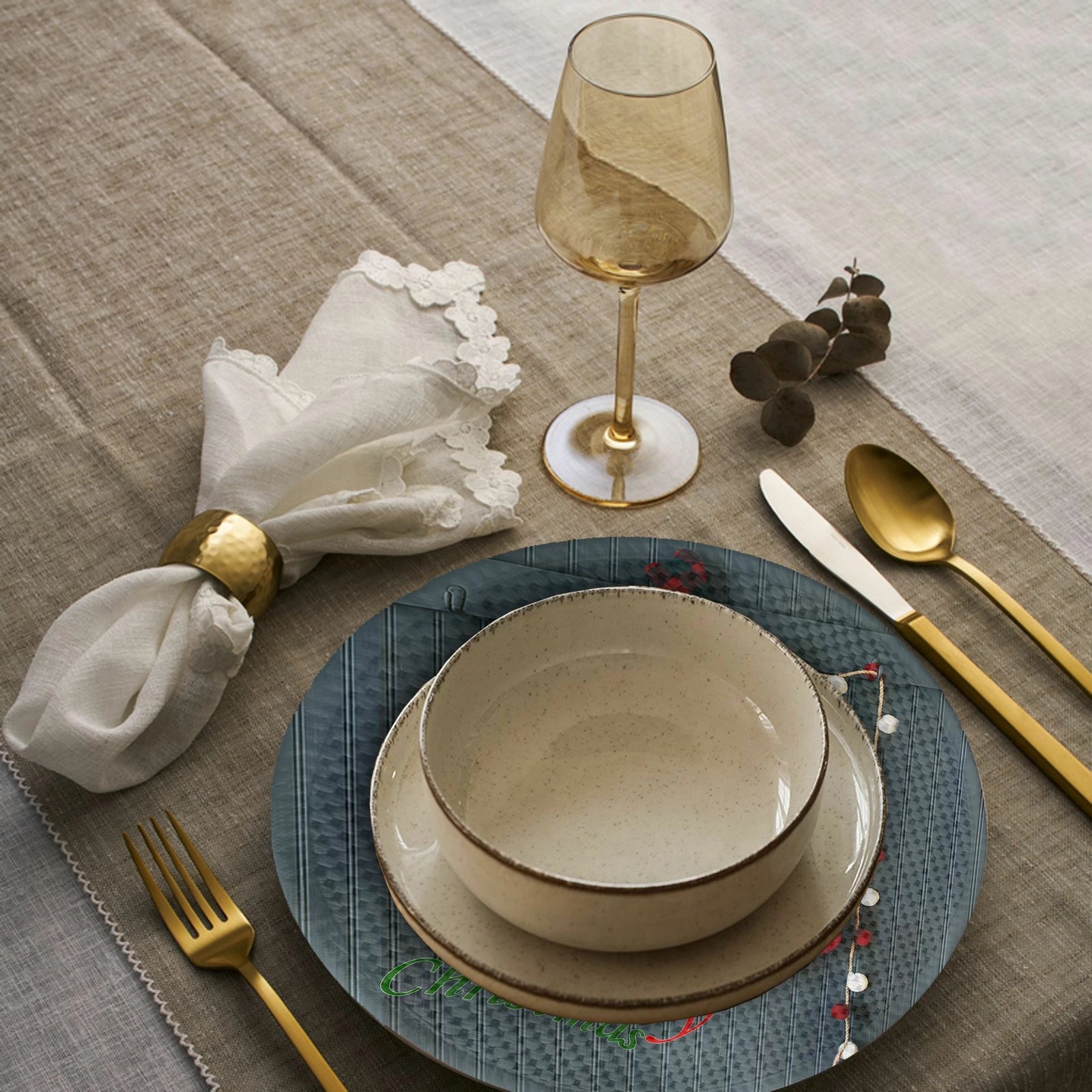 Set nënshtruesish tavoline Hermia Concept, shumëngjyrësh, 3082Supla, 4 copë