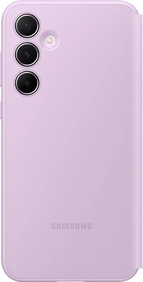 Mbështjellës Samsung për Galaxy A55 5G, me vend për kartela, ngjyrë levandë