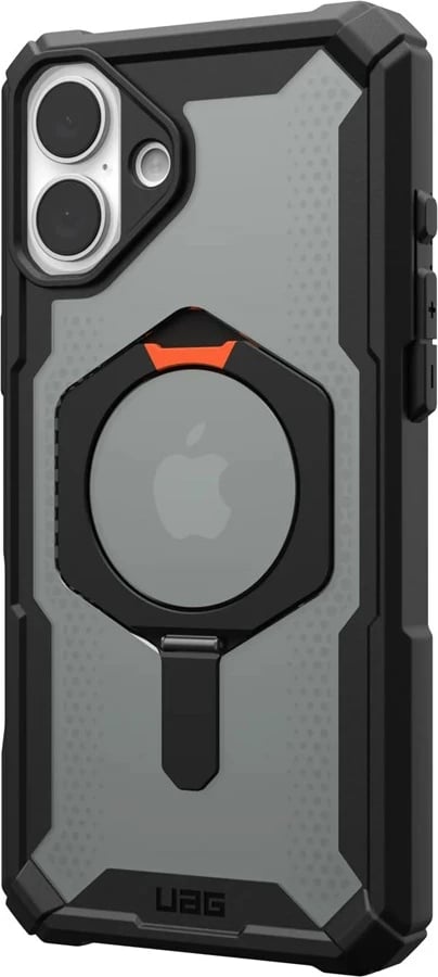 Mbështjellës Urban Armor Gear Plasma XTE për Apple, 6.7", TPU, Zi/Portokalli
