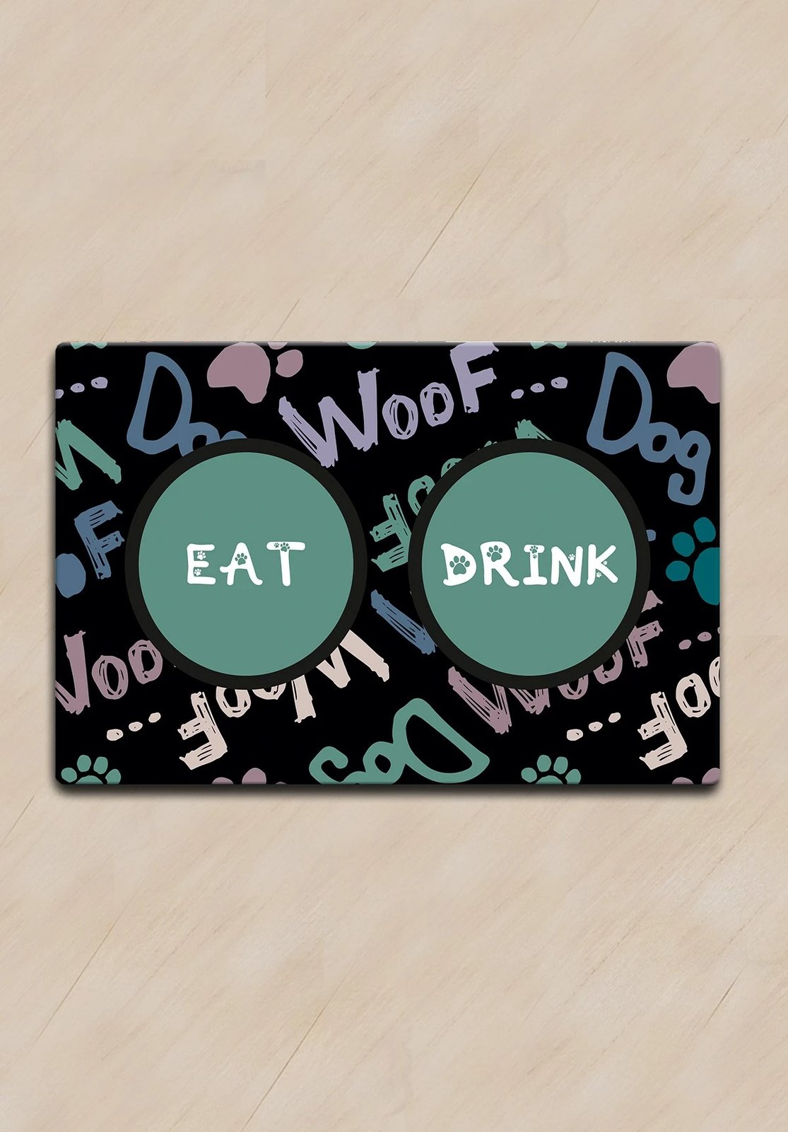 Tapet për mbeturina të maceve, Paws & Whiskers, Weft, shumëngjyrësh, 40x60cm