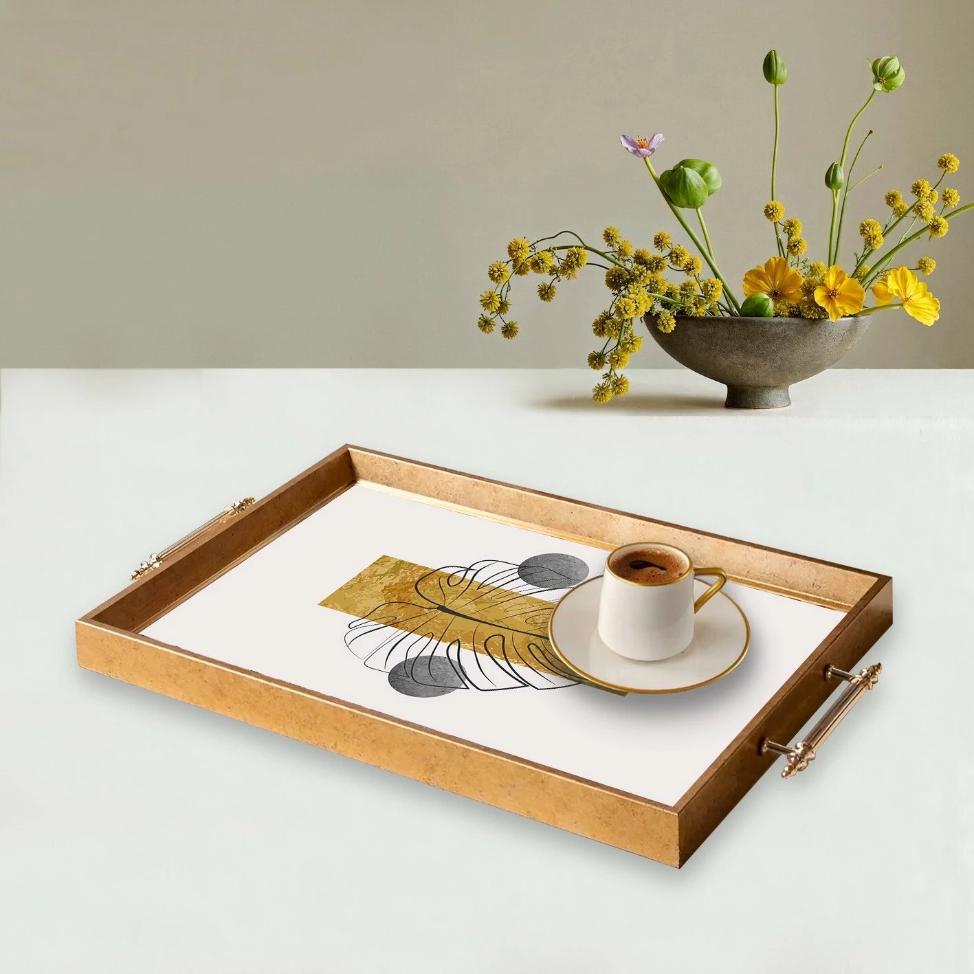 Tabaka qelqi Aberto Design, shumëngjyrëshe, TPEA9832