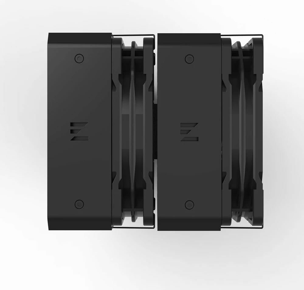 Ftohës procesori Zalman CNPS14X DUO, 2 ventilatorë, për LGA115X/LGA1200/LGA1700/AM3/AM4/AM5, i zi