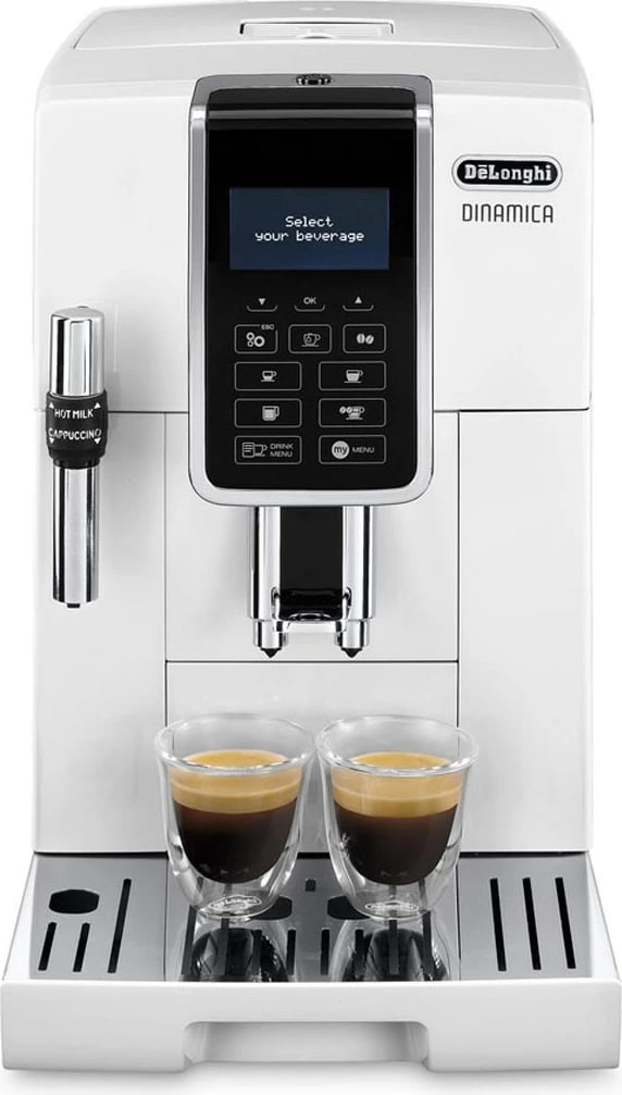 Aparat për kafe De’Longhi Dinamica Ecam 350, LCD, 1400W, 1.8 L