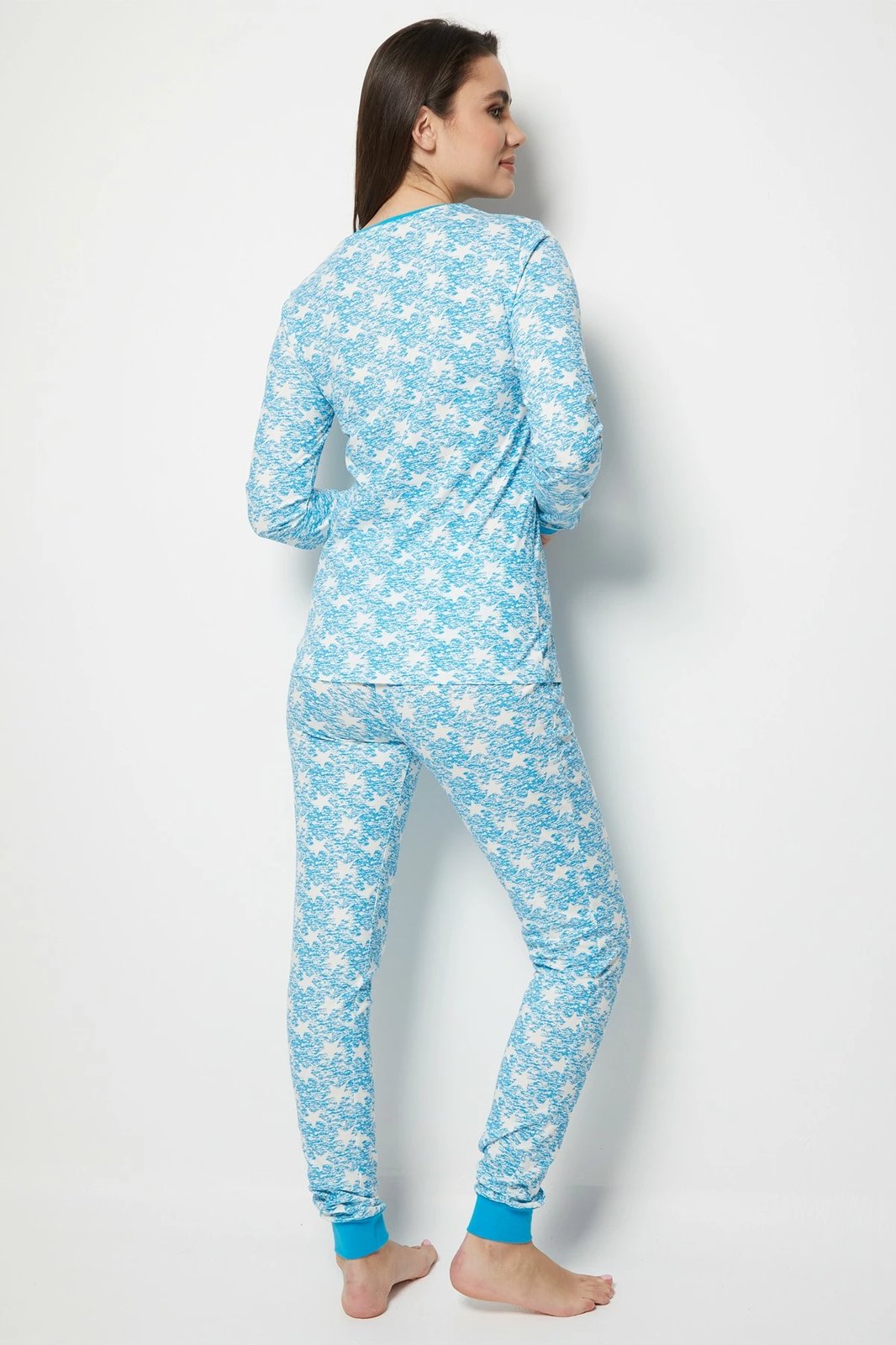 Pizhama grash Jumeon, ngjyrë tyrkiz, 002-000500