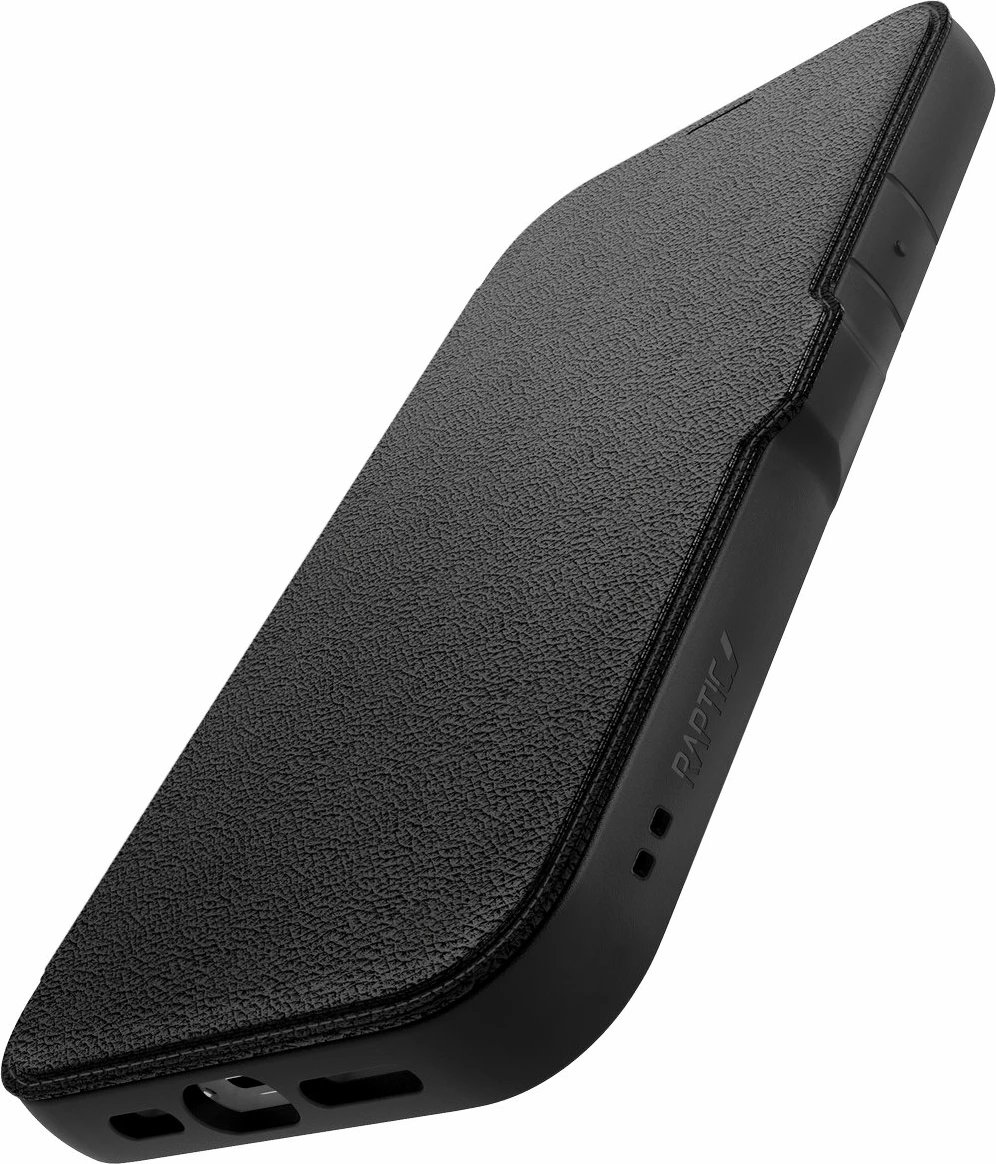 Mbështjellës Raptic X-Doria Urban Folio për iPhone 14 Plus, flip cover, MagSafe, i zi