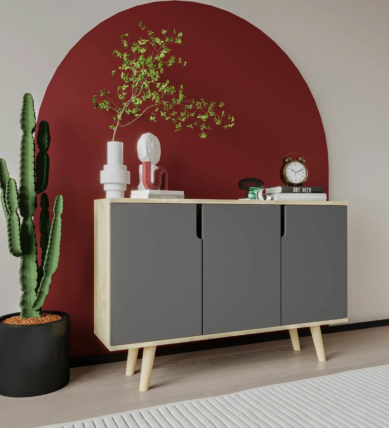 Konsol Skye Decor, Verona 120, lisi safir, antracit