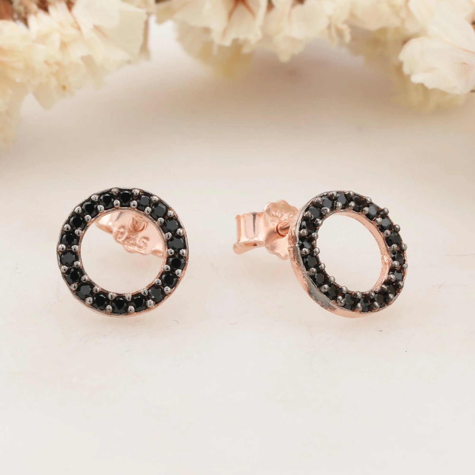 Vathë argjendi ngjyrë rozë gold, Jumeon, 9370