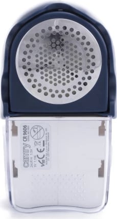 Heqës pushash për rroba, Adler CR9606, teh 65 mm, 1.5W, me rrymë ose 2x LR14, i bardhë/blu