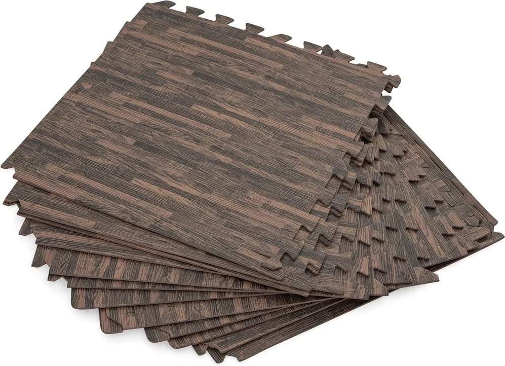 Mbrojtës dyshemeje për pishinë Bestway Flowclear, 50x50 cm, ngjyrë druri