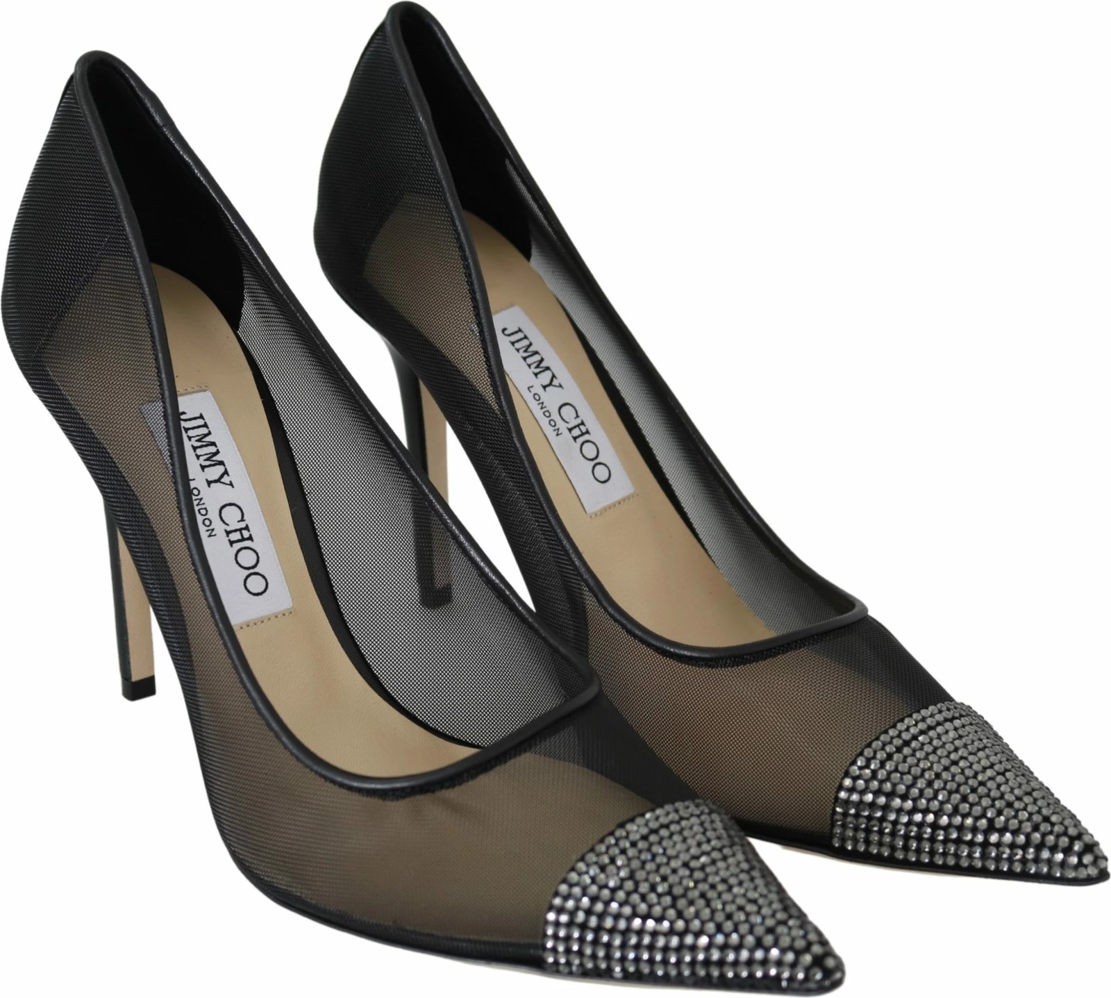 Këpucë me taka për femra Jimmy Choo, të zeza 