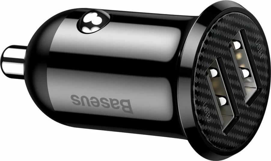 Karikues veture Baseus Grain Pro CCALLP-01, 2x USB-A, 4.8A, i zi Karikues veture Baseus Grain Pro CCALLP-01, 2x USB-A, 4.8A, i zi
