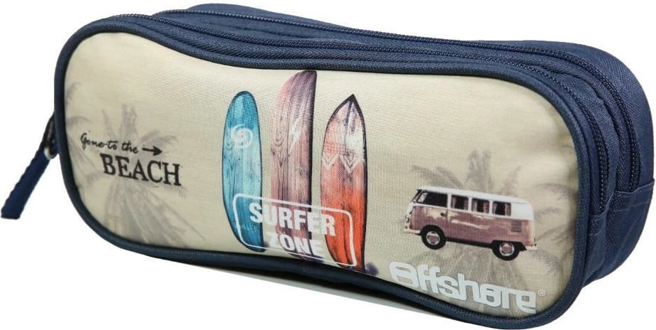 Mbështjellës lapsash GRIDE Surfer Zone me 2 ndarje