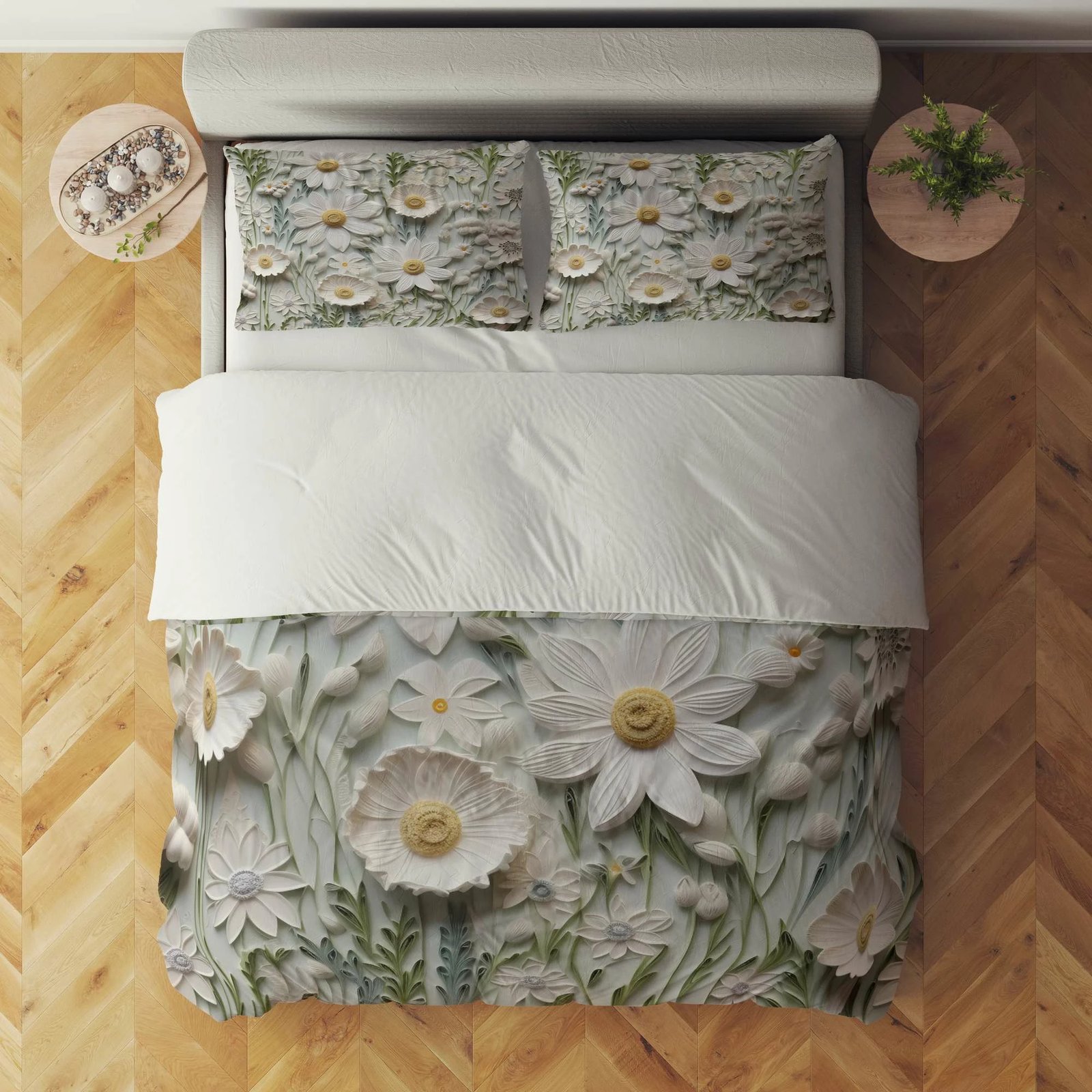 Set mbulesë për jorgan King, L'essentiel, FLW_DVT25-5