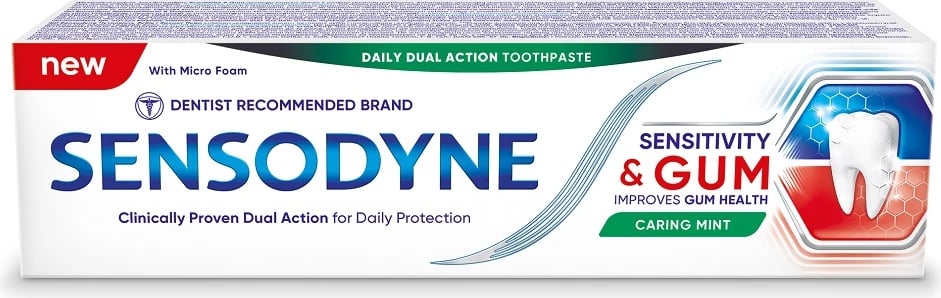 Pasta dhëmbësh Sensodyne Sensitive & Gums Mint 75ml