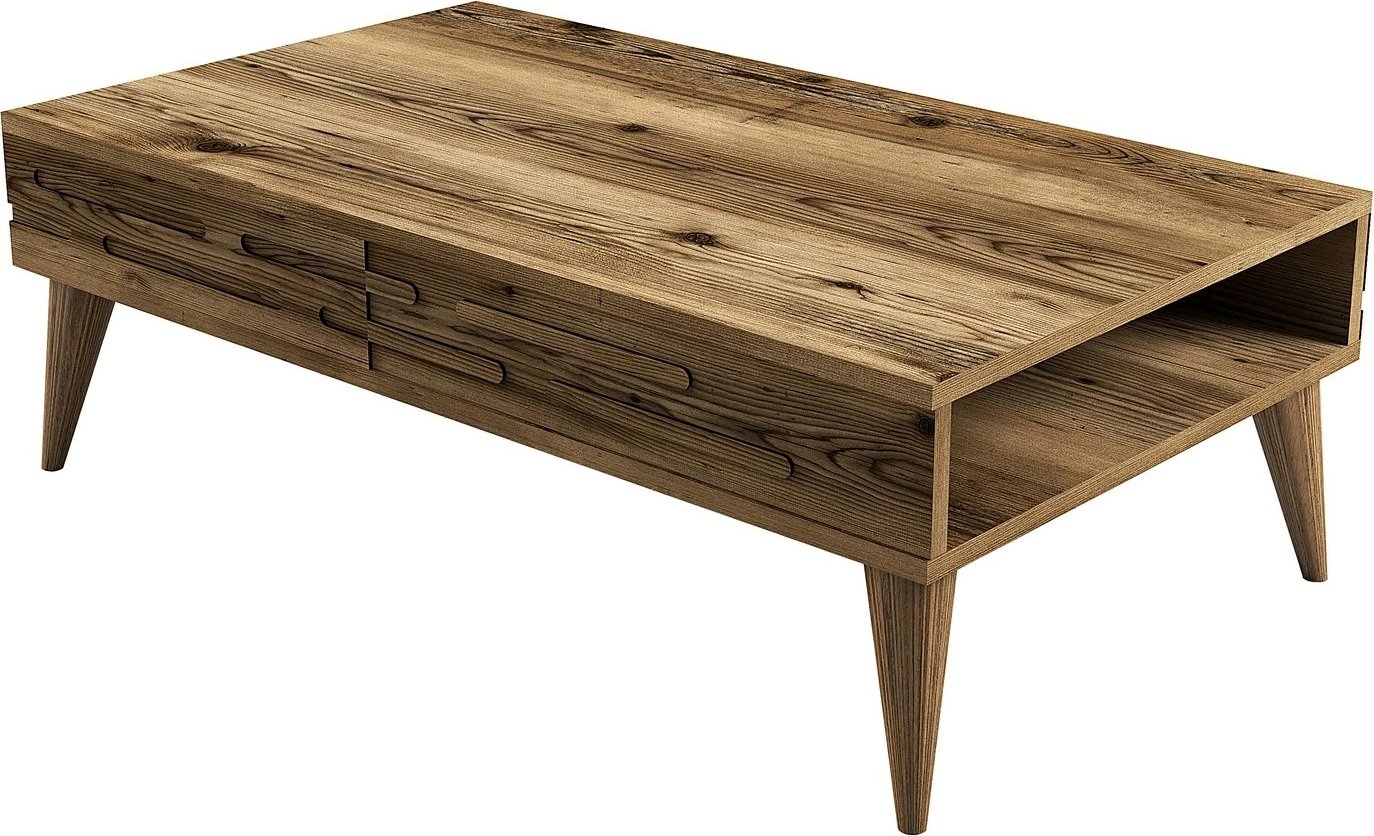 Tavolinë për kafe Hanah Home, Valensiya, ngjyrë arre