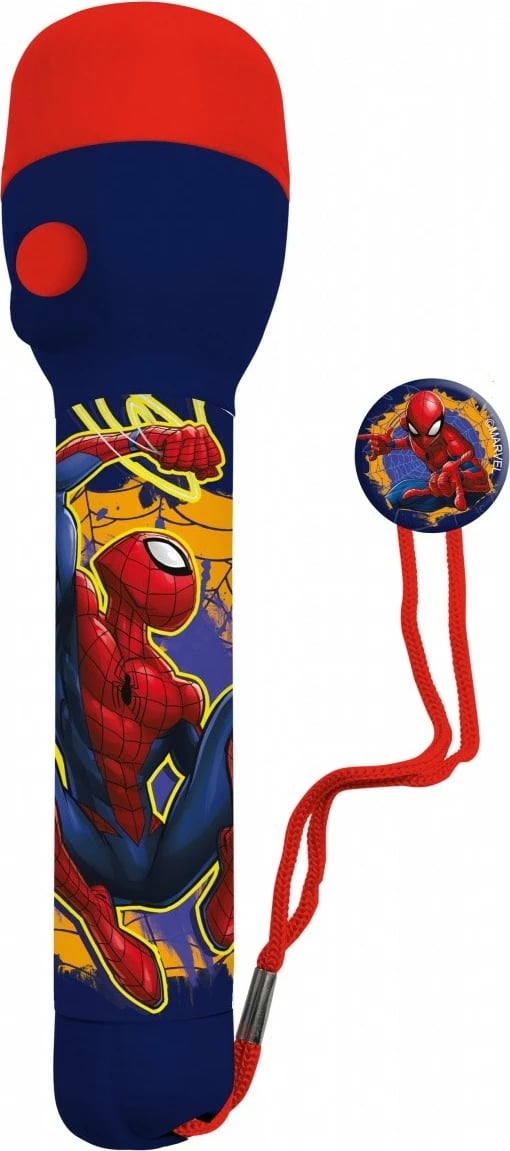 Elektrik dore Kids Euroswan Spiderman SP50079, plastikë, 16 x 4.5 cm, kuqe/blu