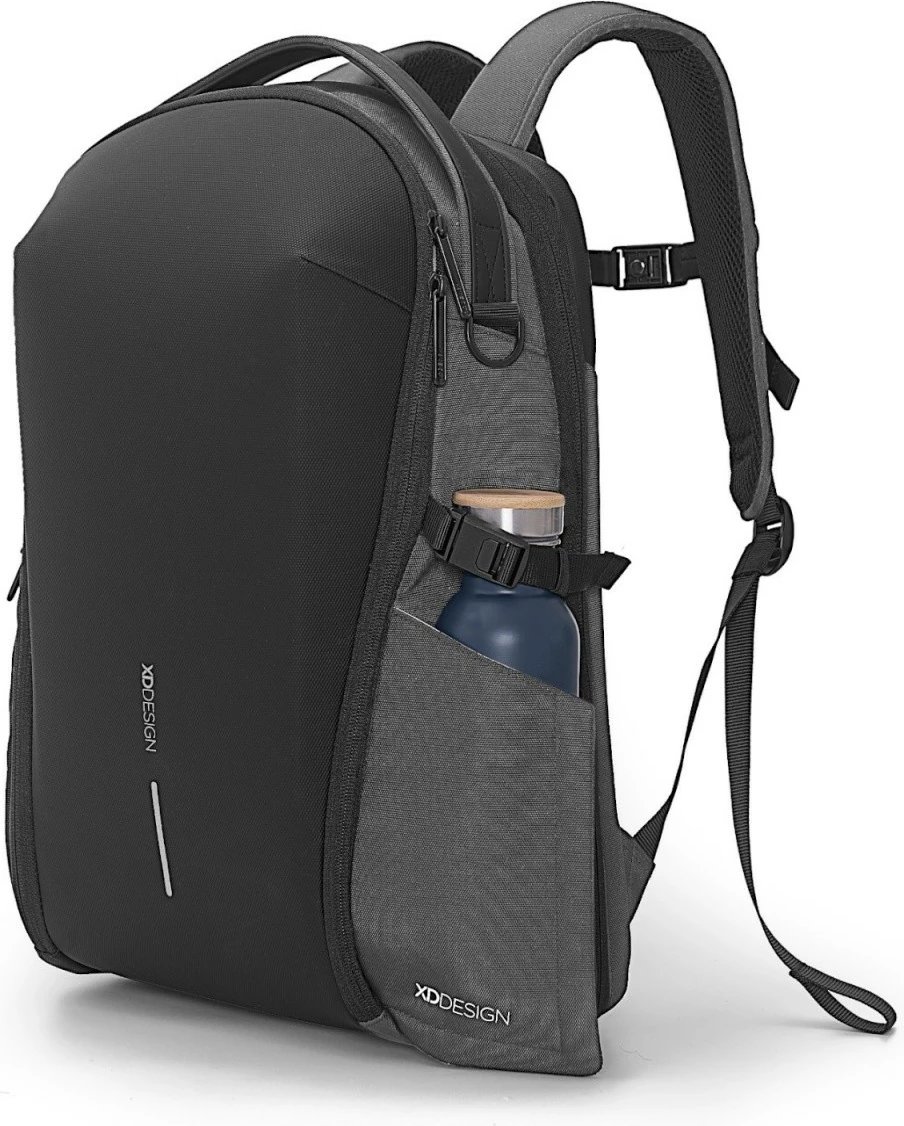 Shpinore XD DESIGN Bizz P705.932 18–25L për laptop 16'' gri