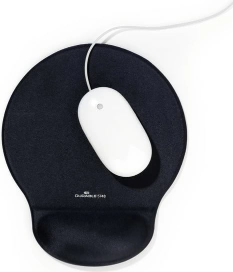 Mauspad Durable 5748-58 me xhel, mbështetje për kyç, charcoal