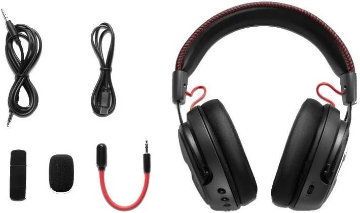 Kufje OXS Storm G2, Dual Wireless + Wired, titanium black