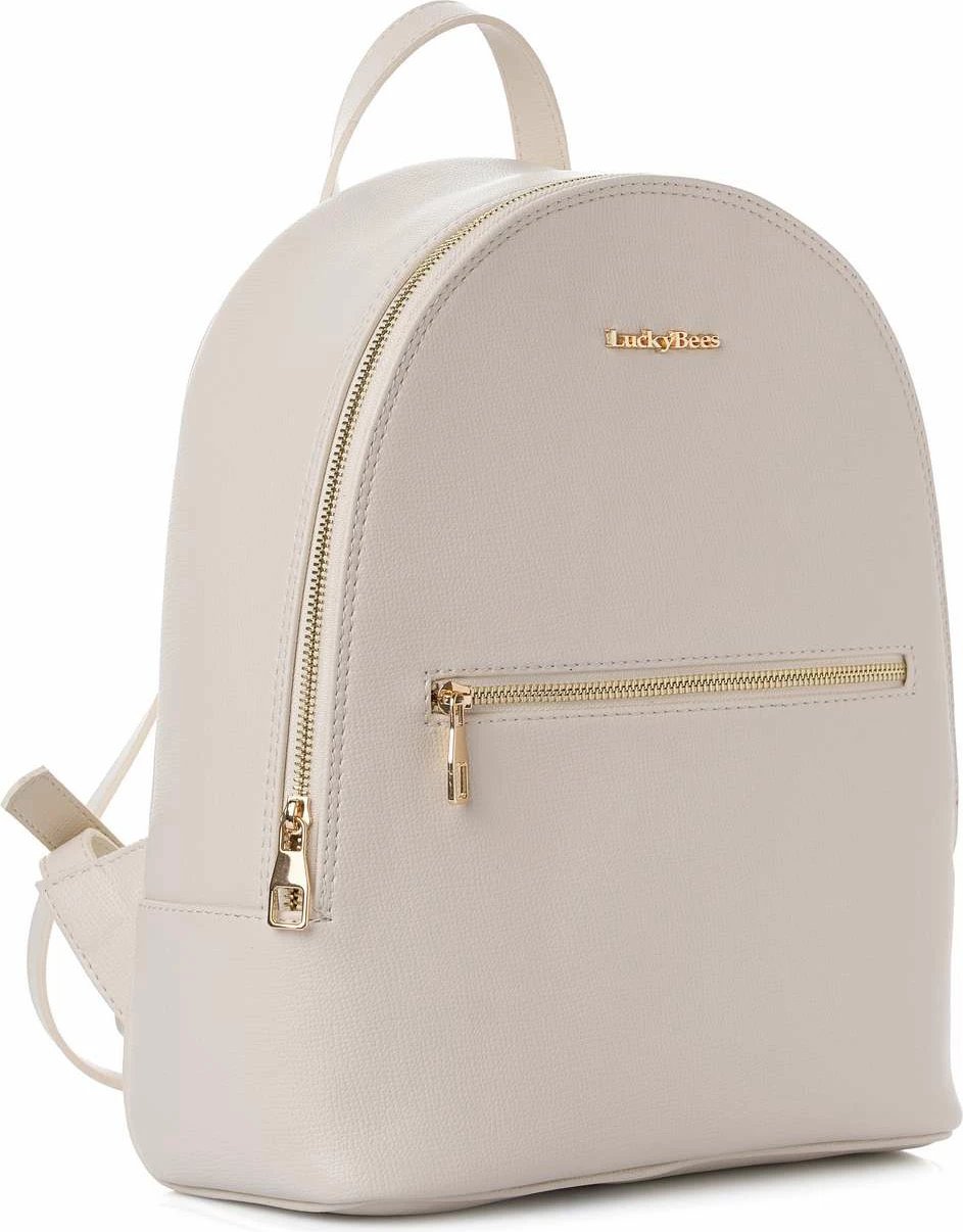 Çantë shpine Lucky Bees, krem