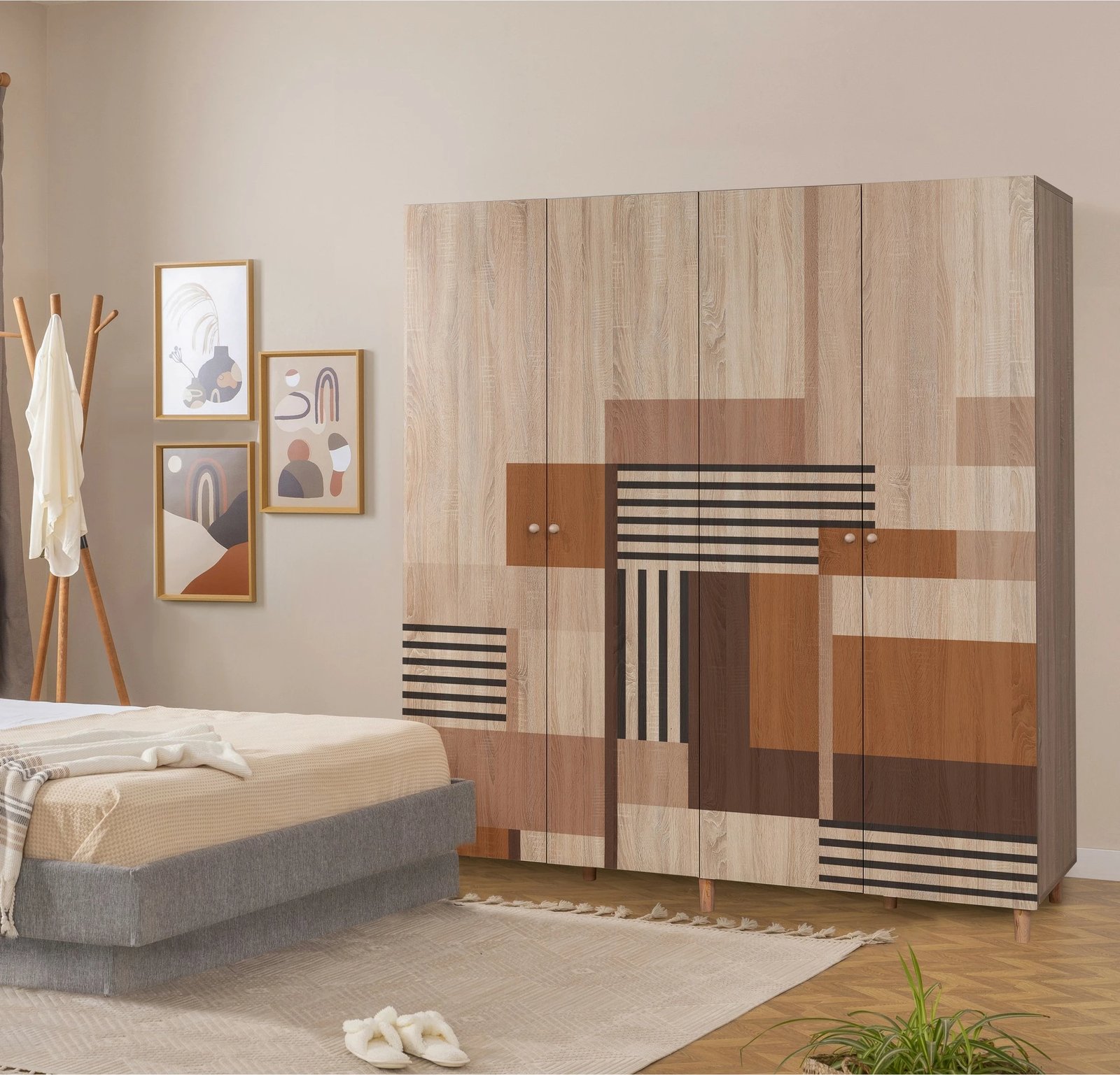 Dollap garderobe Sonomo, Skye Decor, Loni 4 -908