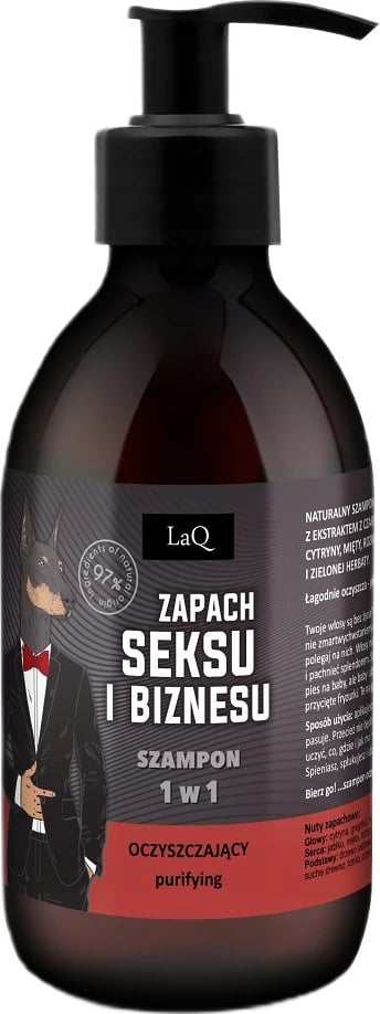 Shampon për meshkuj LaQ 1w1 Doberman 300ml