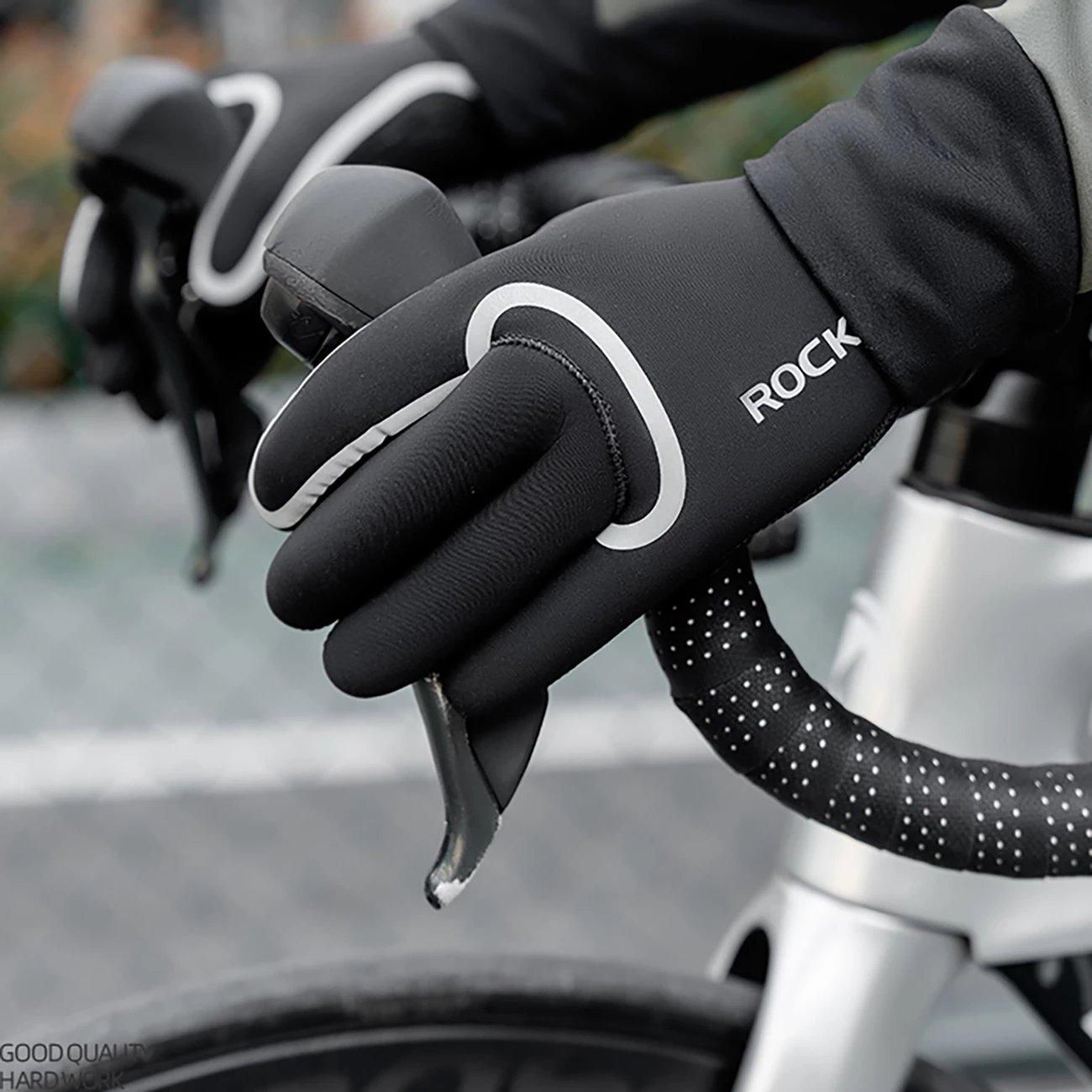 Doreza çiklizmi Rockbros 1631000702, L/XL, të zeza, waterproof