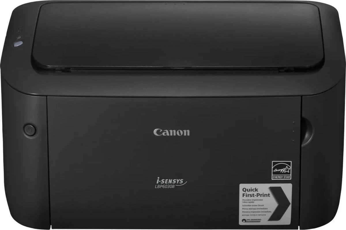 Printer laser, Canon, LBP6030B 8468B042, A4 mono 18 ppm 2400x600 dpi USB, set me 2x Toner CRG-725, e zezë