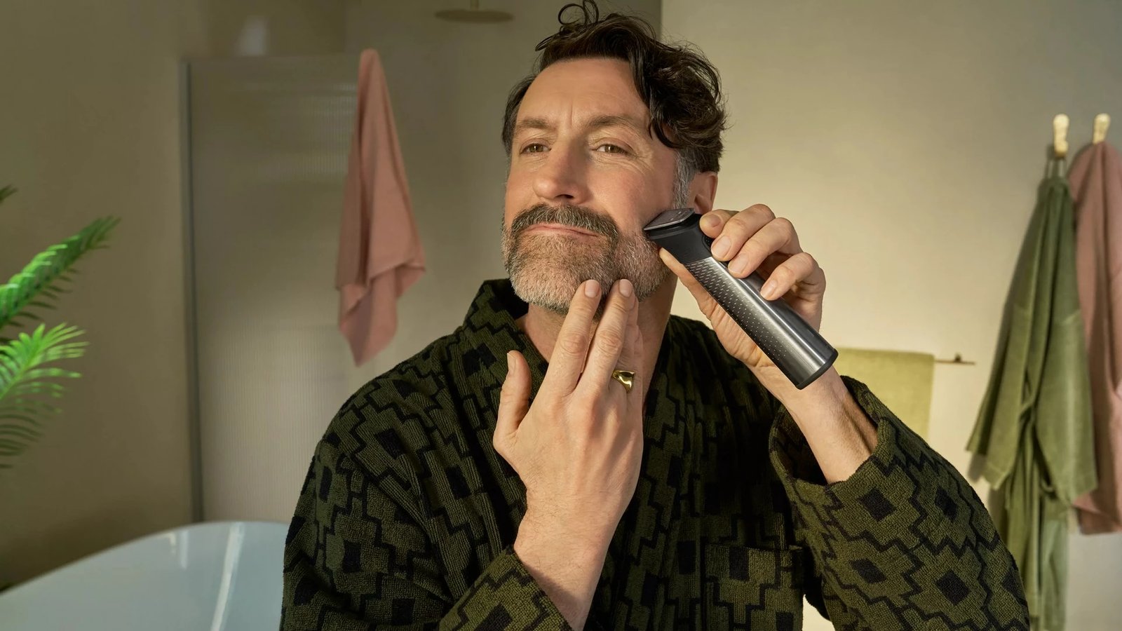 Makinë rroje Philips MG9557/15 All-in-One Trimmer 9000 Series, 20-në-1, Argjendtë