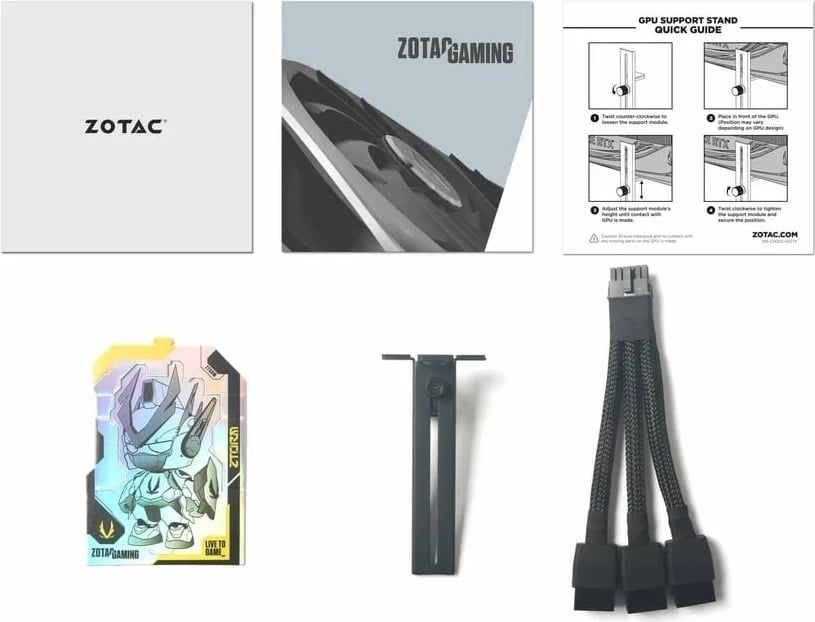 Kartelë grafike ZOTAC NVIDIA GeForce RTX 4070 Ti SUPER, 16GB, e zezë