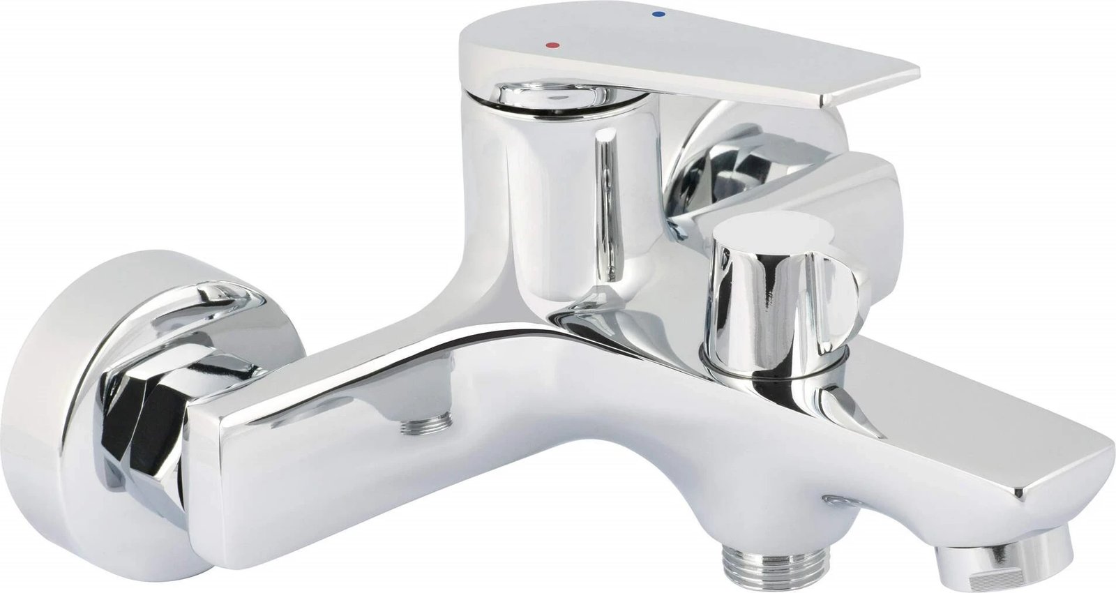 Rubinet banjoje deante BLI_010M, për mur, Krom